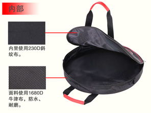 teng yue 1149镲圓樂器包手提雙肩收納袋中高低音銅鑼配樂器道具牛津布黑色防水耐磨可拆單肩包